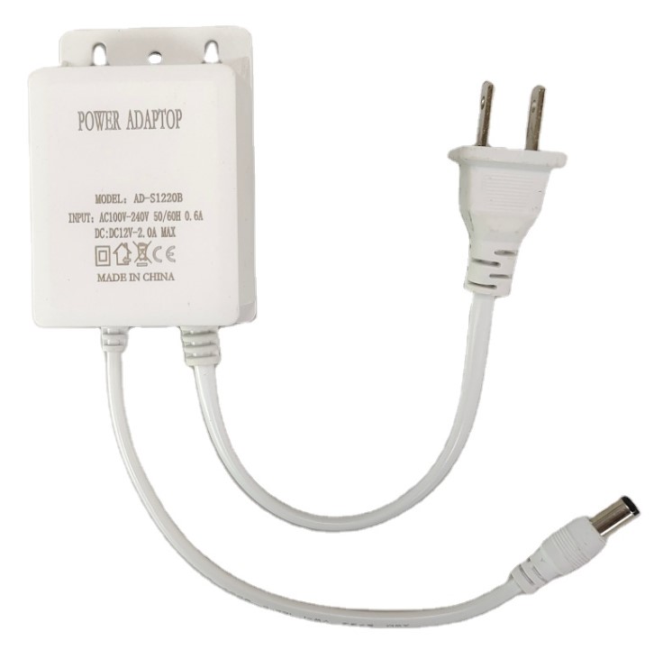 12V power adapter